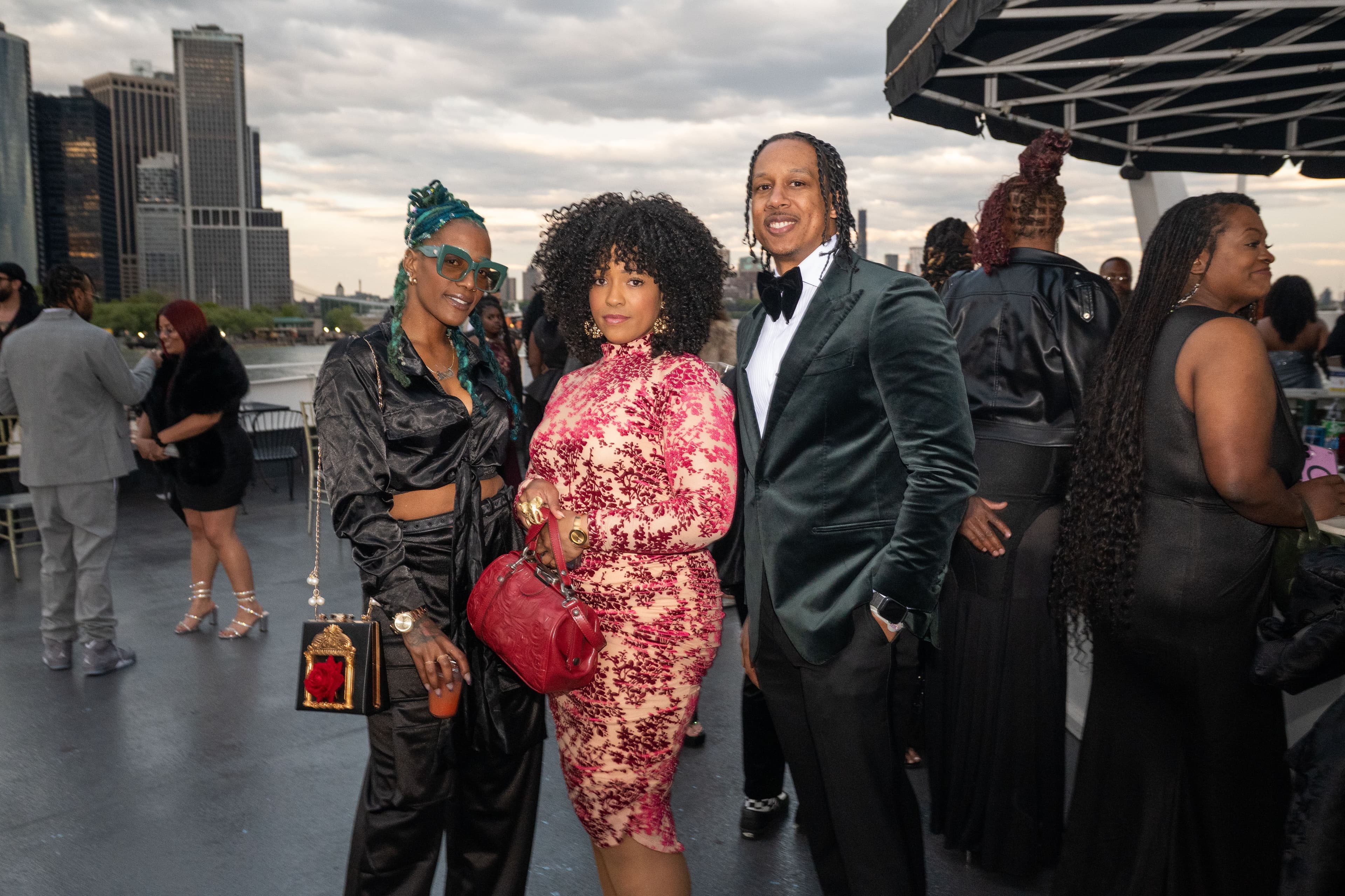 Yacht party networking