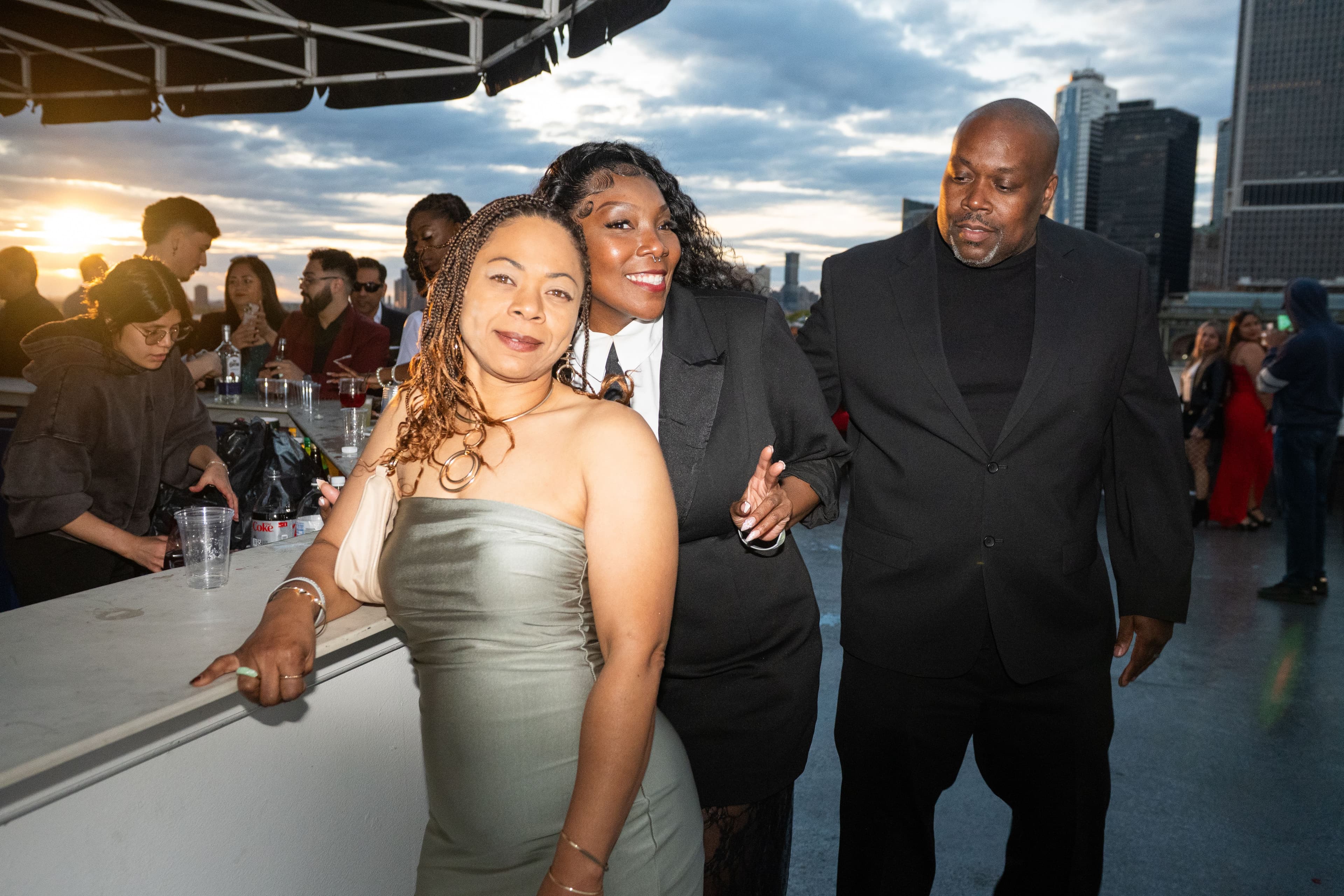 Yacht party evening